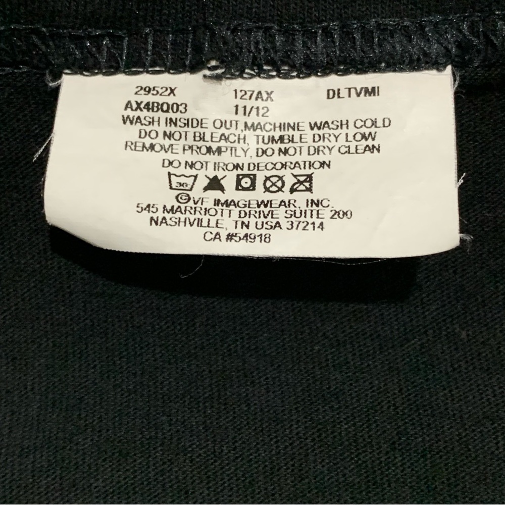 NFL Team Apparel Black Super Bowl XLVII Champions Baltimore Ravens T-Shirt Small - Picture 4 of 5